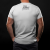 4SR T-Shirt Carbon Logo Spectrum Grey